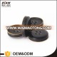 DIAN black matt button 19mm big matt black buttons